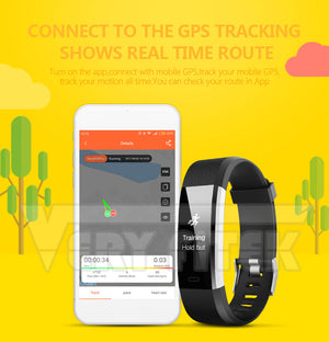 Sports Wristband With Heart Rate Monitor