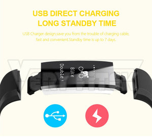 Sports Wristband With Heart Rate Monitor