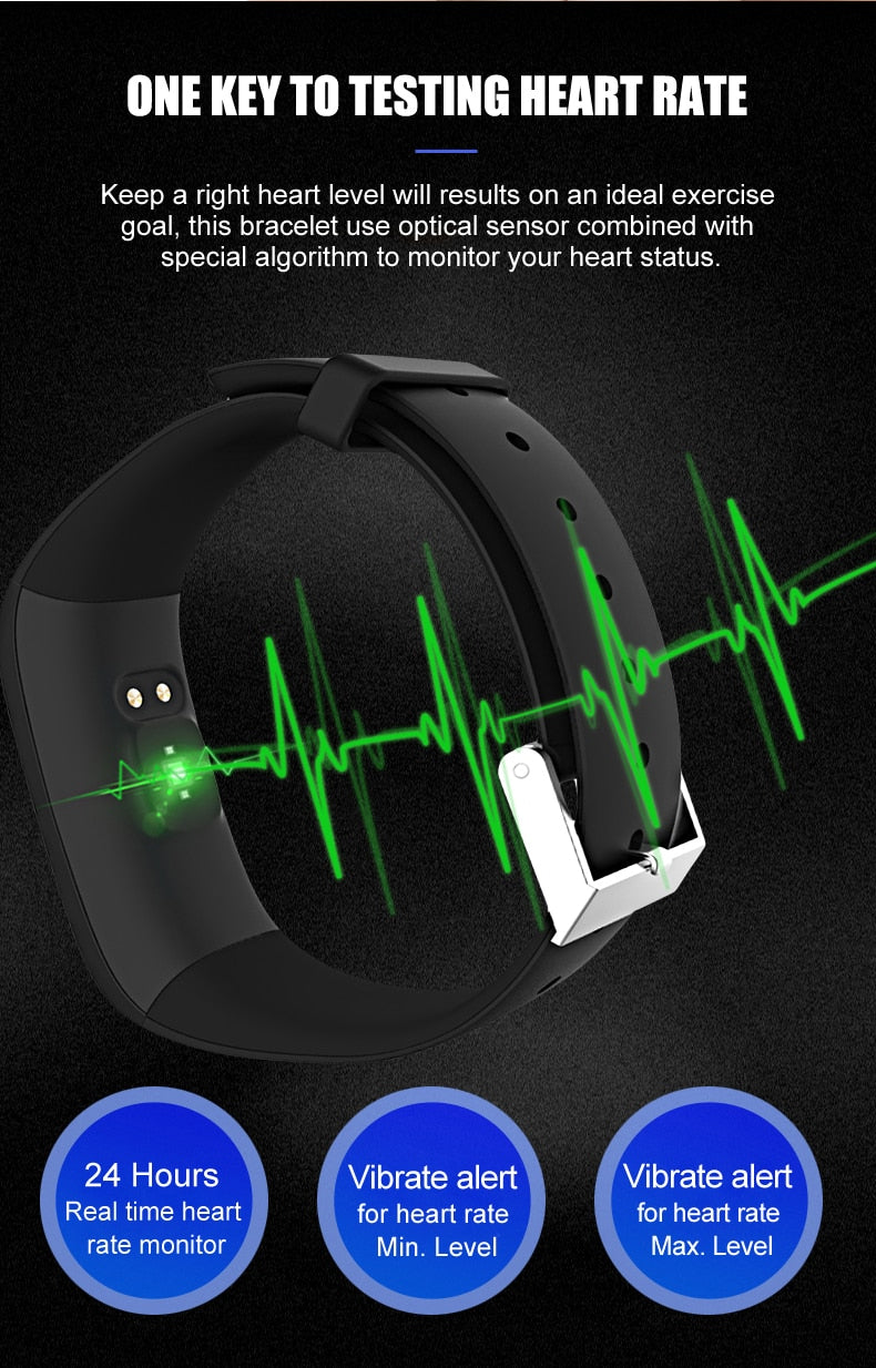 Smart Wristband Fitness Tracker