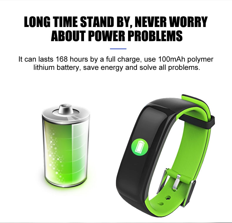 Smart Wristband Fitness Tracker