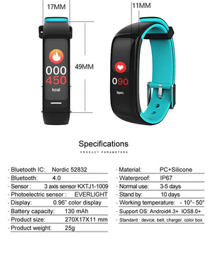 Smart Wristband Fitness Tracker