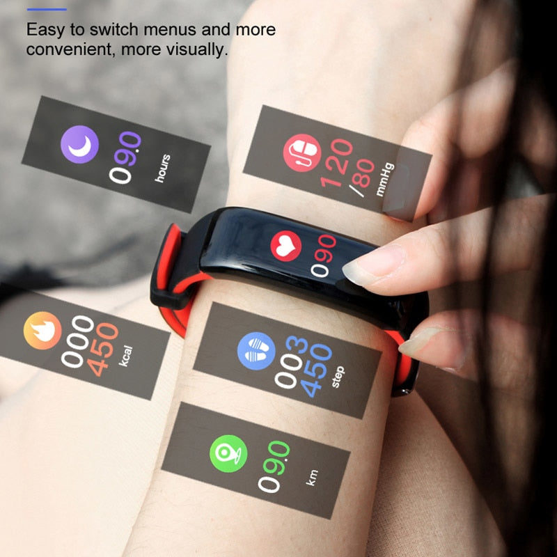 Smart Wristband Fitness Tracker