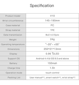 Smart Bracelet Heart Rate Monitor