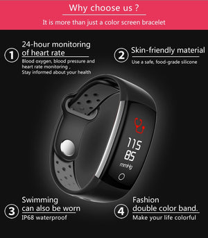 Fitness Watch with Blood Pressure