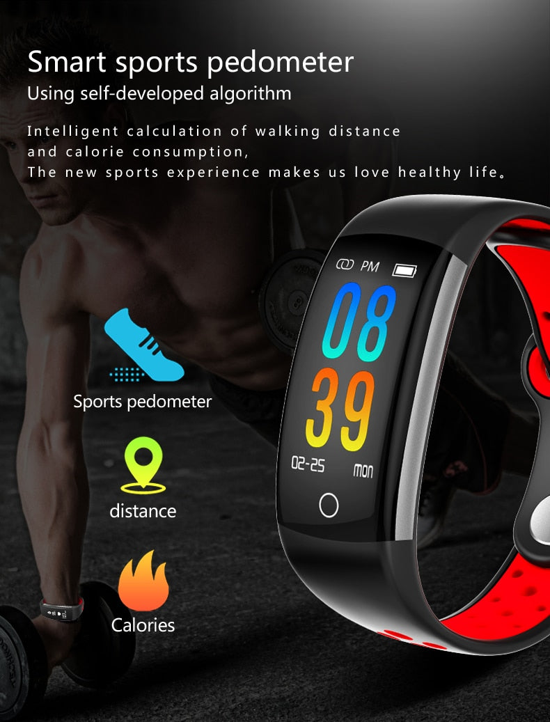 Fitness Watch with Blood Pressure