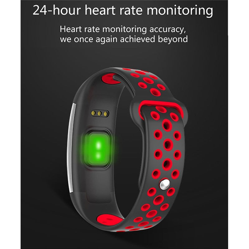 Swimming Smart Bracelet with Blood Pressure Monitor