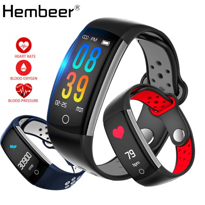 Swimming Smart Bracelet with Blood Pressure Monitor