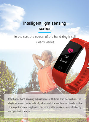 Wristband Heart Rate Activity Fitness Tracker