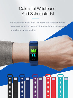 Wristband Heart Rate Activity Fitness Tracker