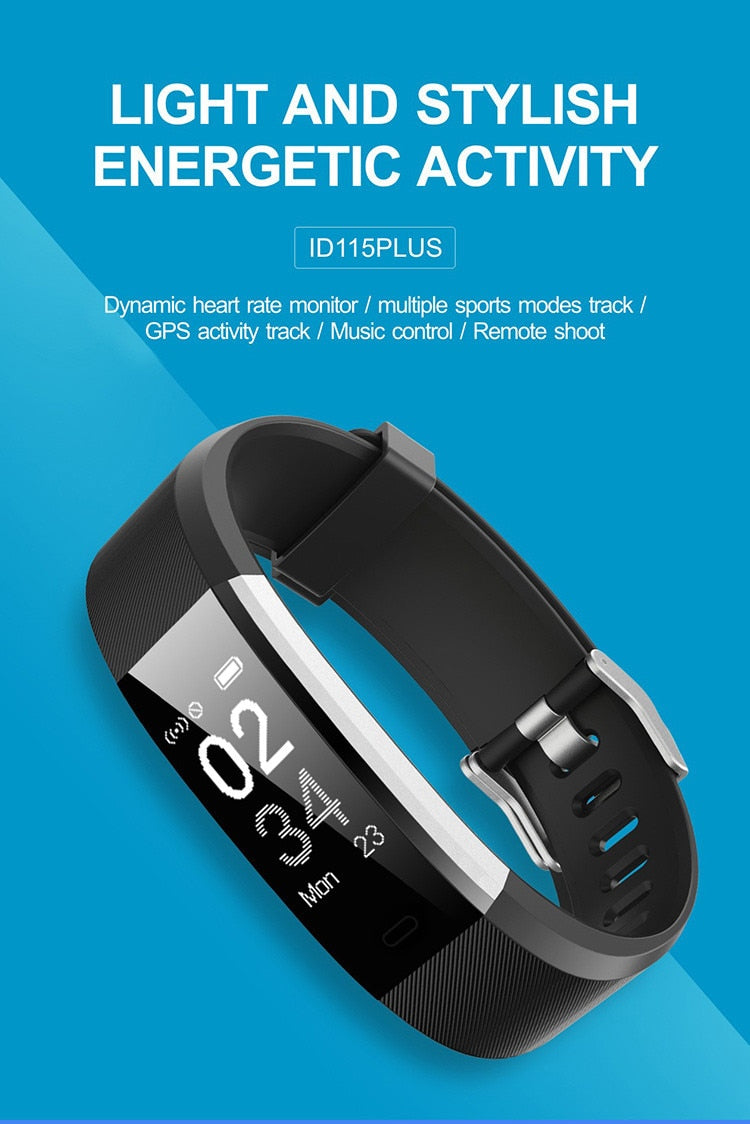 Smart Bracelet with GPS and Heart Rate Monitor